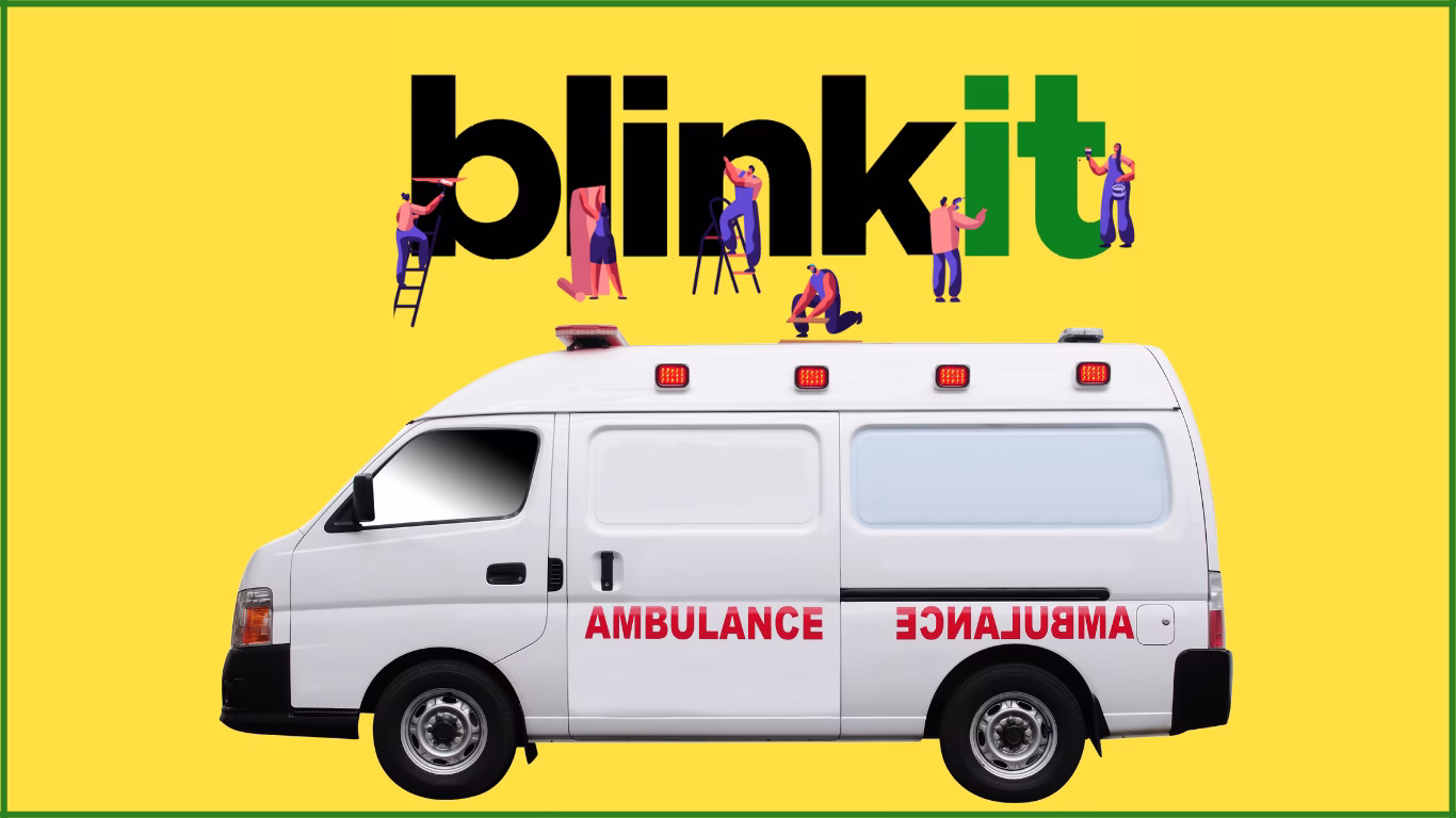 Blinkit Launched 10-Minute Ambulance Service in Gurugram, Highlighting India's Need for More Life Support Units 1 Blinkit