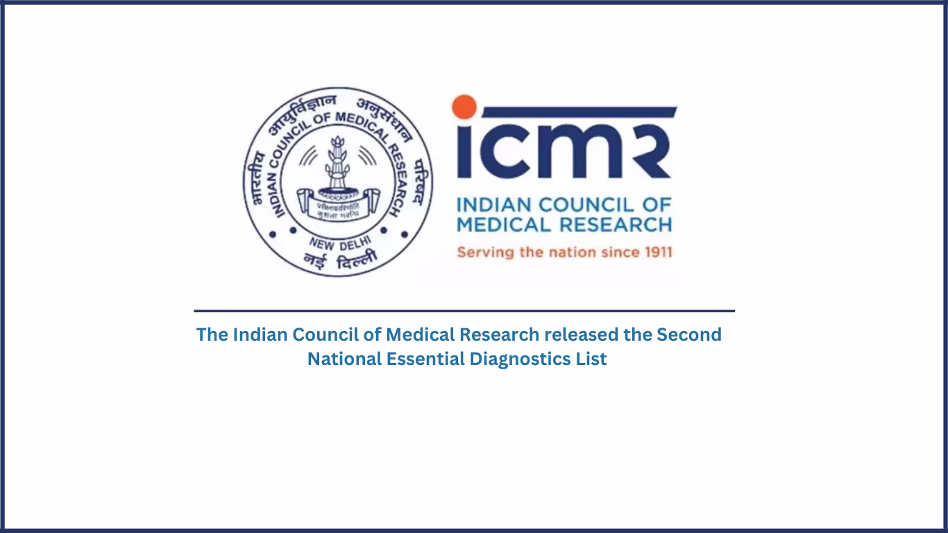 ICMR drafts list on tests to be available at health facilities 1 ICMR