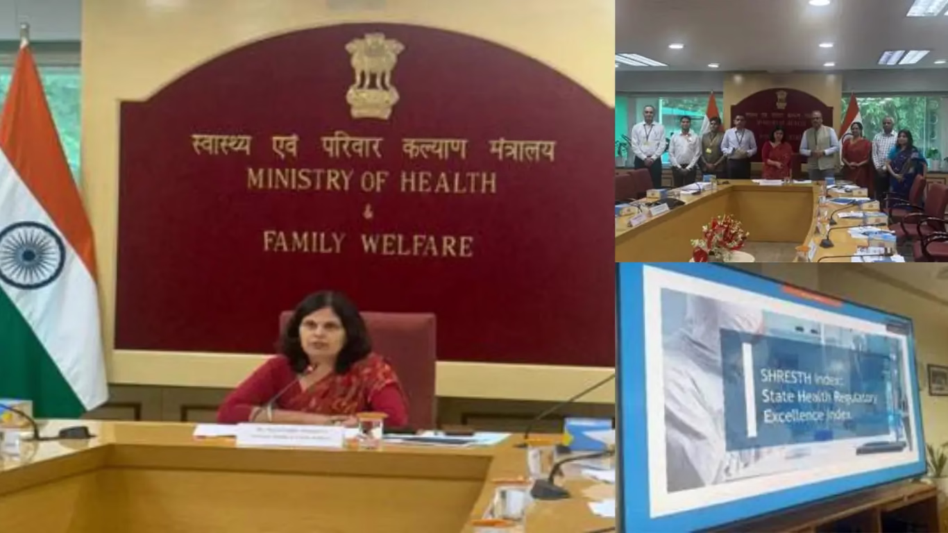 Union Health Ministry Launches SHRESTH Index for State Drug Regulatory Systems 1 al 35