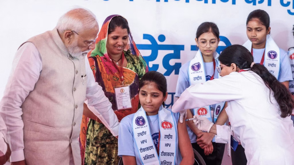 PM Launches Nationwide HPV Vaccination Drive for 14-Year-Old Girls 1 image 48