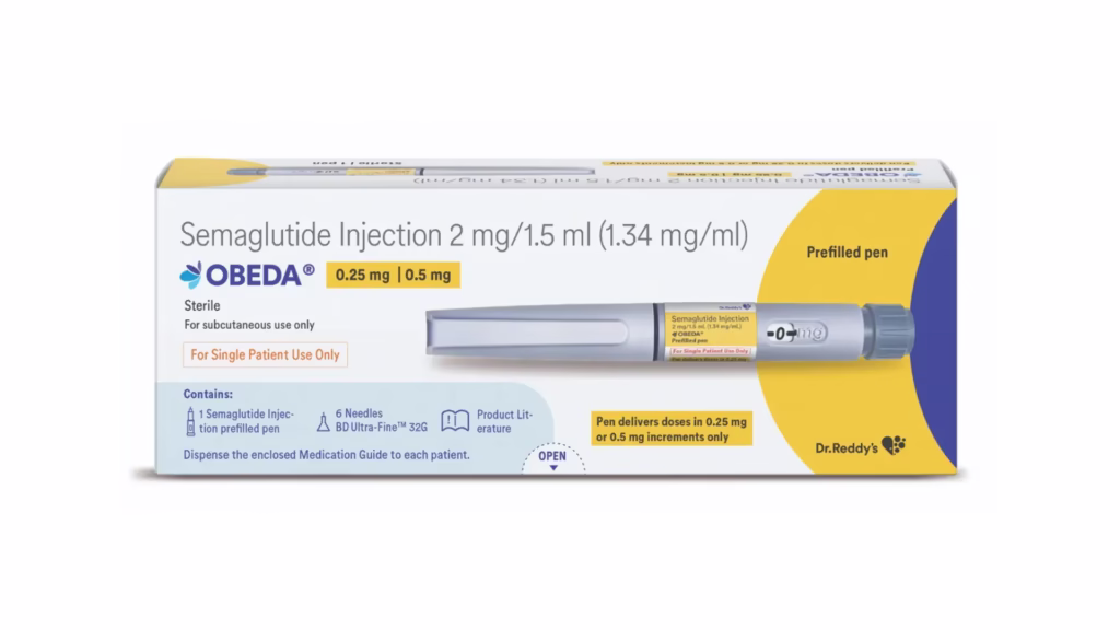 Dr Reddy’s Launches Low-Cost Semaglutide Generic ‘Obeda’ in India’s Booming GLP-1 Market 1 Untitled design 1 1