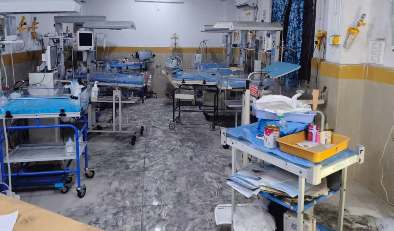 Two Infants Die in Fire at RIMS Adilabad SNCU; 25 Babies Rescued 3 image 34